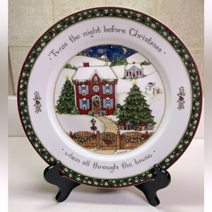 International “Christmas Story “ Dinner Plate 10.5”